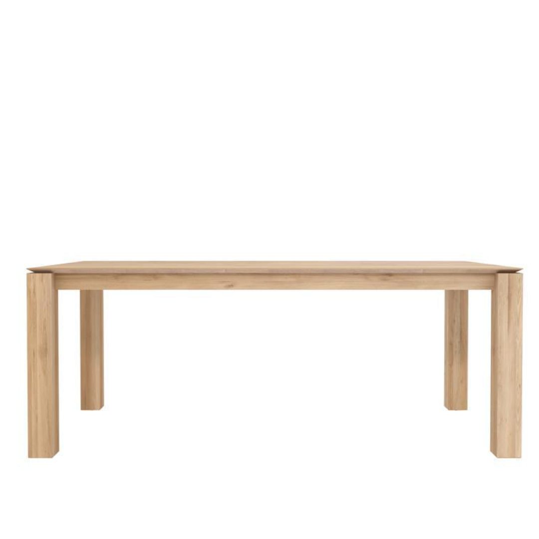 Oak Slice working table furniture darwin
